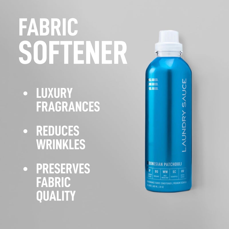 Laundry Sauce - Laundry Fabric Softener (Indonesian Patchouli) Luxury Fragrance, Softens & Preserves Fabric, Reduces Wrinkles, 19 Fl Oz - Image 3